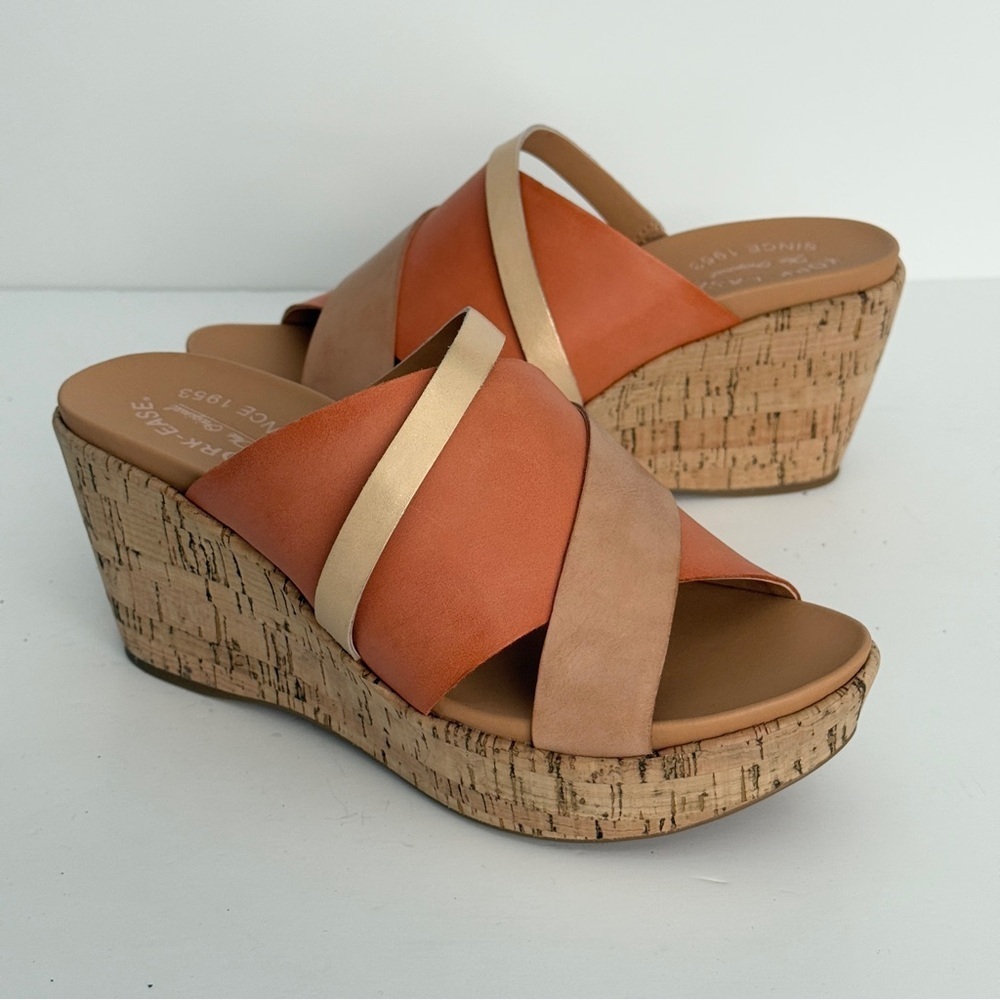 KORK-EASE Women's Addie Wedge Platform Sandal Size 8M